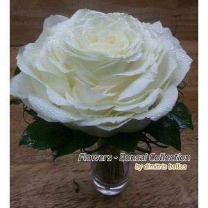 Νυφικες Ανθοδεσμες - Νυφική Ανθοδέσμη - μεγάλο τριαντάφυλλο Γάμος