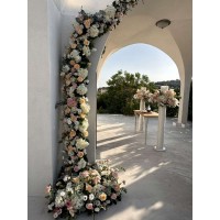 Amaltheia the place - Στολισμός με pampass και πολύχρωμα τριαντάφυλλα Στολισμοί σε Κτήμα